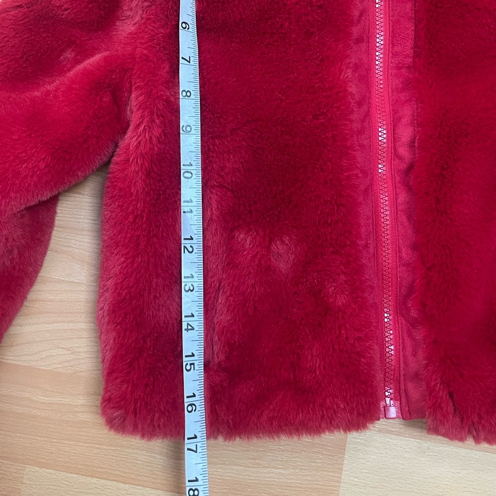Sugar Thrills Cupids Fool cropped fur coat - Picture 3 of 4